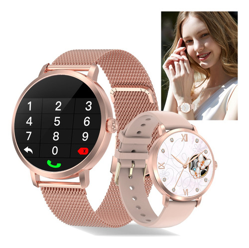 Reloj Inteligente Mujer Amoled Smart Watch Deporte 2023