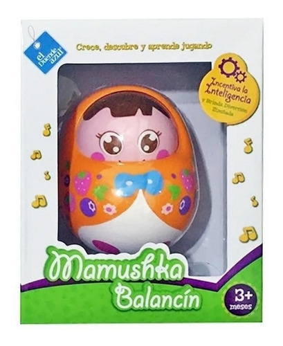 Sonajero Mamushka Balancin Toy Duende Azul Cod 6094 Bigshop