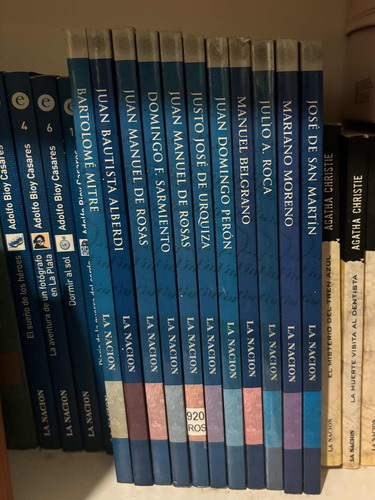 Felix Luna Colección San Martin, Perón, Roca, Belgrano, (Usado)