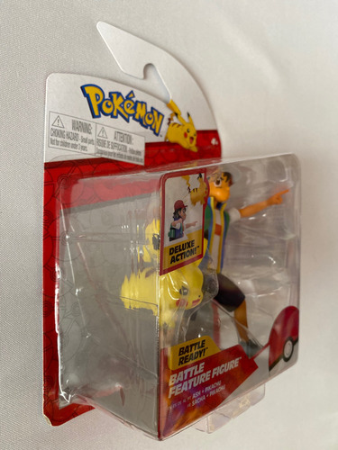 Ash Y Pikachu Battle Ready Feature Deluxe Action Jazwares (Usado)