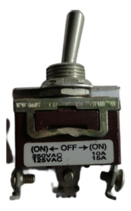 Switch Interruptor 3 Conectores 12v Universal 2 Unidades 