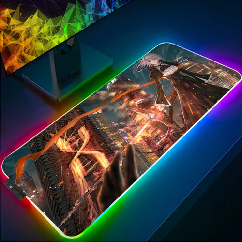 Alfombrilla Mouse Rgb Anime Night Of The Ark Para Xxl Color