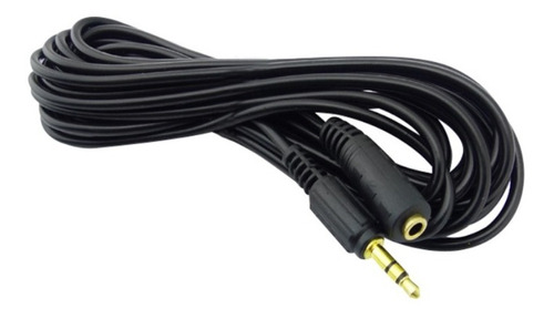 Cable Audio Extensión 5 Metros Plug 3.5mm Macho/hembra