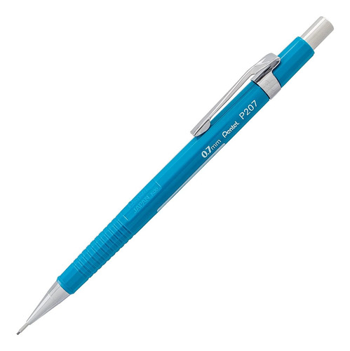 Lapiz Automatico Pentel Sharp, 0,7 Mm, Barril Azul, Paque...