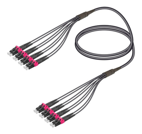 Sfp Drop Cable 8fo Multimodo Om4 Lc X 50 Mts Fibra Optica