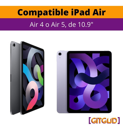 Imagen 4 de 5 de Funda Con Teclado Español + Touchpad Para iPad Air 4/5 10.9