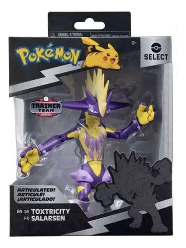 Pokemon Trainer Team Toxtricity Target Exclusive
