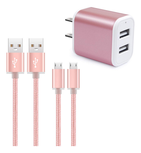 Cargador Pared 3 Unidad 5 V 3,1 Puerto Usb Portatil