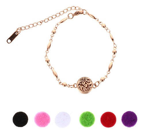 Pulsera De Aromaterapia Stone Difusor Con Fragancia