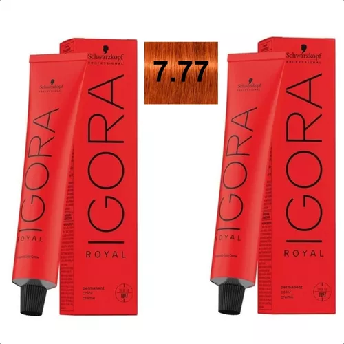 Coloração Ruivo Igora Royal Tinta Cobre 9.7 Schwarzkopf Professionals