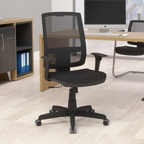 Kit 6 Cadeiras Escritório Presidente Ergonômica Nr17 Wt