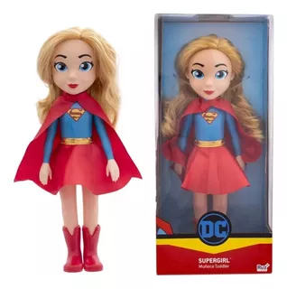 Dc Super Hero Girls Muñeca Supergirl Superniña Toddler 33cms