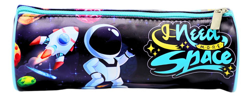 1 Pieza Lapicera Estuche Astronauta, Escolar, Portátil Media