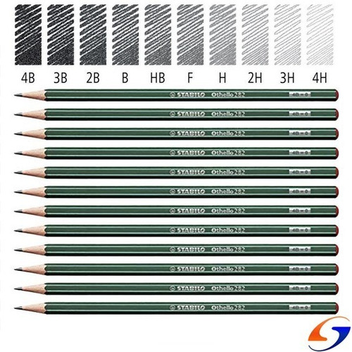 Imagen 1 de 3 de Lapiz Graduado Stabilo Othello Pack X6 Serviciopapelero