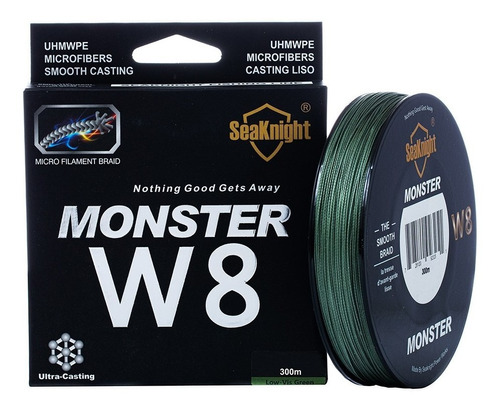 Linha de pesca SeaKnight W8 Manster / Monster 