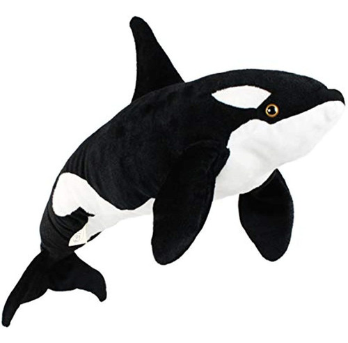 Peluche De Orca Color Negro Y Blanco De 30.7in. Viahart