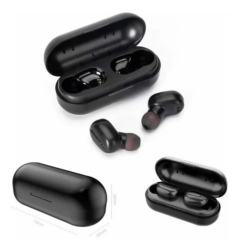 Auriculares Inalámbricos Bluetooth Wireles Deporte Black 10m