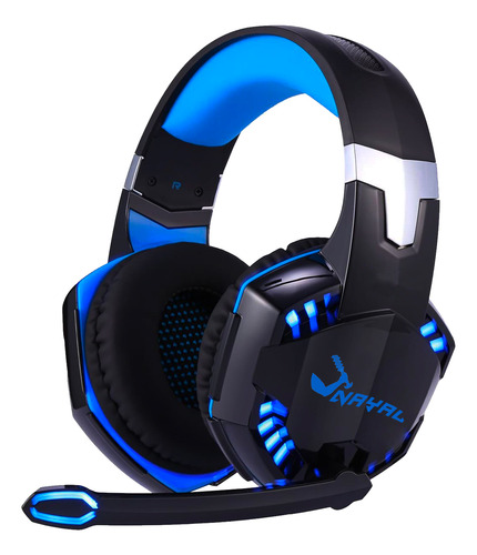 Audifonos Gamer Diadema Con Microfono Luz Rgb Para Xbox Pc