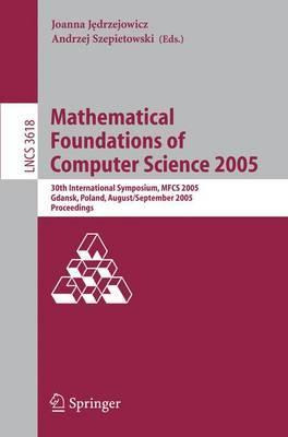Libro Mathematical Foundations Of Computer Science 2005 :...