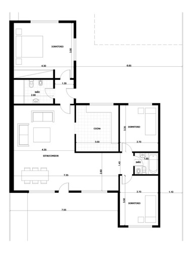 Imagen 2 de 30 de Venta Casa 4 Amb Con Amplio Parque En San Miguel