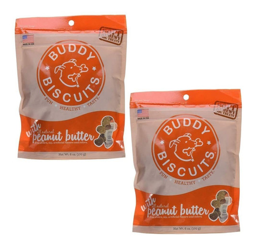 Buddy Galletas Suaves Y Masticables Para Perros Con Mantequi