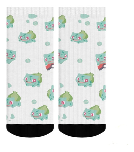 Par De Calcetines Pokémon Bulbasaur