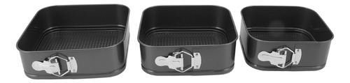 Set De Moldes Desmontables Antiadherentes D/pastel 18/20/22