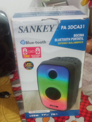 Corneta Sankey Bluetooth Portatil