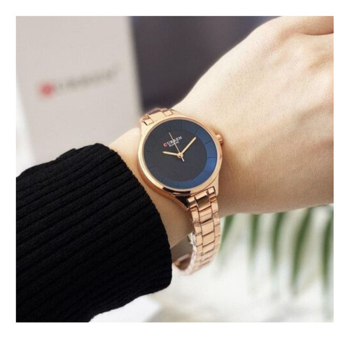 Reloj Para Mujer Curren Kreb692003 Kreb692003 Oro Rosa