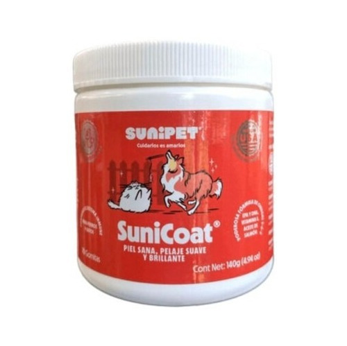 Sunipet Sunicoat Suplemento Para Piel Y Pelaje Perros Y Gato