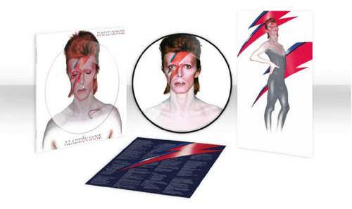 David Bowie - Aladdin Sane [lp] (picture Disc, 50th)
