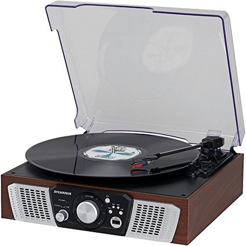 Tocadiscos Sylvania Src831 Con 2 Parlantes Incorporados Y