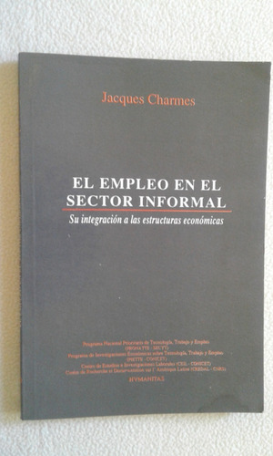 El Empleo En El Sector Informal-jacques Charmes-humanitas-