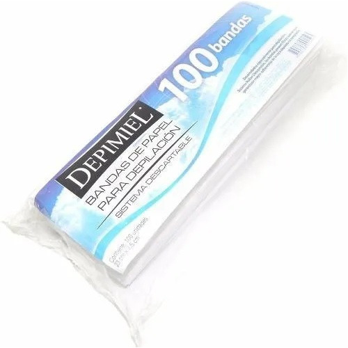 Bandas Depilatorias Descart.depimiel X100un.packx12-sucerita