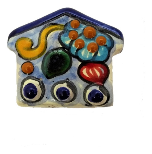 Set De 8 Imanes De Talavera 100% Original