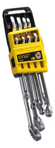 Juego 8 Llaves Combinadas 8-19mm Stanley Stmt78099-840