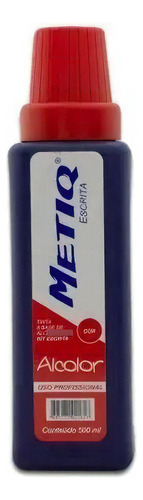 Tinta Cartaz Metiq Escrita 500ml Cartazes Profissional Cor Vermelho
