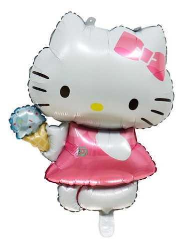 Kit De Globos De Hello Kitty Para Decoración De Cumpleaños