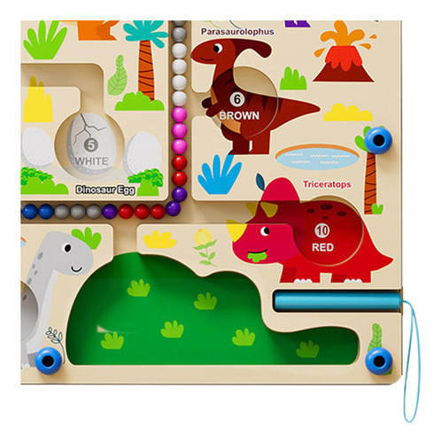 Jogo De Classificação De Tabuleiro De Labirinto Dinossauro
