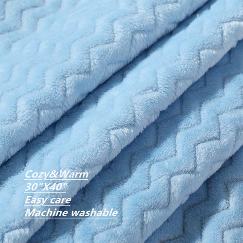 Crevent Manta Pequea Y Clida De 30 X 40 Pulgadas Para Beb, C