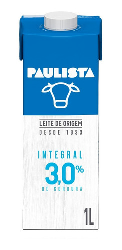 Leite Integral Edge 1 Litro Paulista 