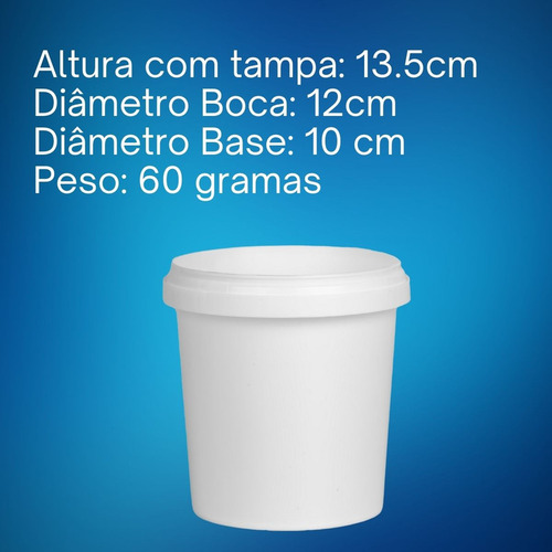 Pote Para Comprar No Rj 1l Com Tampa 15 Pçs