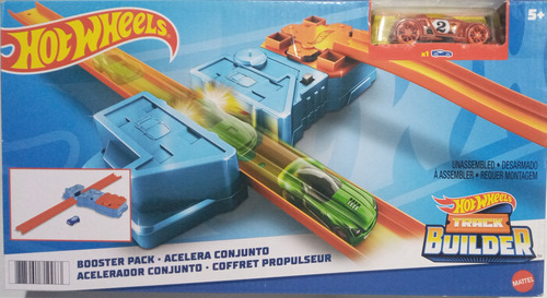 Hot Wheels Booster Pack Acelerador Conjunto Track Builder