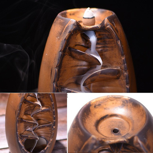 Imagen 4 de 6 de Quemador De Incienso Mountain Smoke Backflow Cone Stick