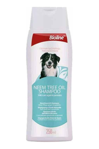 Champú Aceite Árbol Neem Perro Limpio Sin Parásito X3 250ml