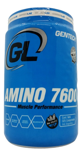 Amino 7600 X 325 Tabs. - Gentech 