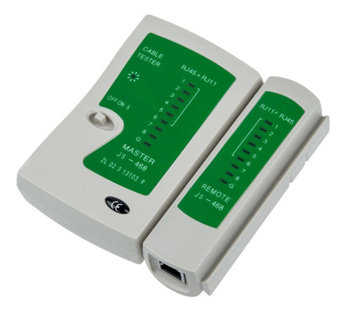 Lan Tester De Rj45 Y Rj11 Probador De Cable De Red Testeador