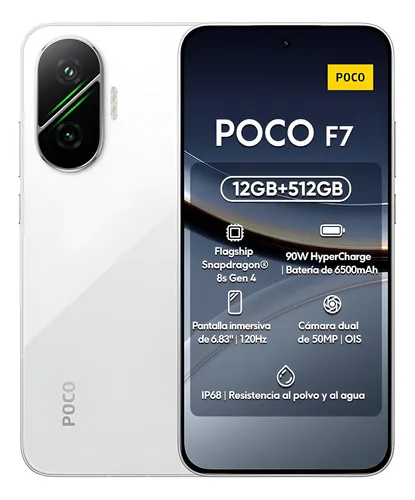 Xiaomi Poco F7 512gb 12gb Global Carregador Brasileiro + Nfc Cor