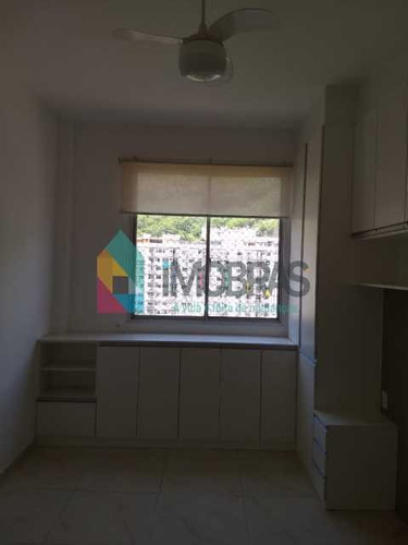 Imagem 15 de 15 de Luxuoso Apartamento Sala-quarto No Riachuelo, Com Infra, Varanda E Vaga Na Escritura. - Boap10498