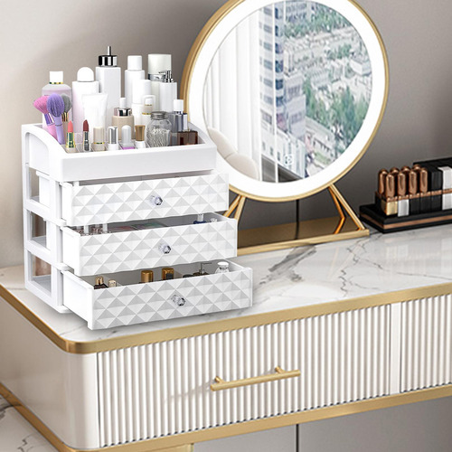 Organizador De Maquillaje Caja De Almacenamiento De